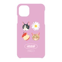 「ザ・森東 × ME-Q × PARCO 愛猫のいる暮らし iPhoneケース ピンク」