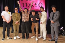 左からインディアンス、江戸ベルト、NON STYLE石田、パンクブーブー佐藤。