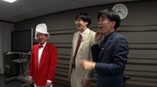 笑い飯・西田とカベポスター。(c)ABCテレビ