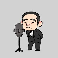 今野浩喜のイラスト。