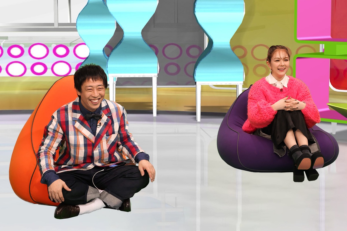 左からさらば青春の光・森田、村重杏奈。(c)カンテレ