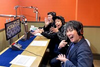 DVDの副音声収録に臨む、や団。