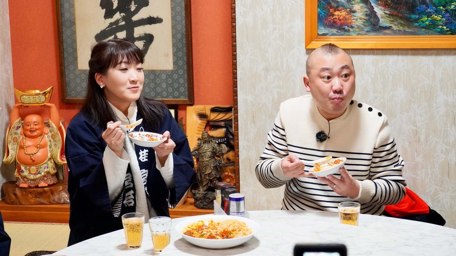「～日本全国～桂宮治の街ノミネート あんがとない！福島めぐり旅スペシャル」のワンシーン。(c)BSフジ