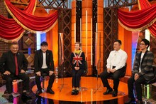 左から、サンドウィッチマン、久本雅美、アンタッチャブル。(c)テレビ朝日