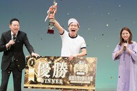 「第19回 祇園お笑い新人大賞 presented byジャルジャル」で優勝したバリボ山本。