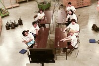 トークの様子。(c)フジテレビ