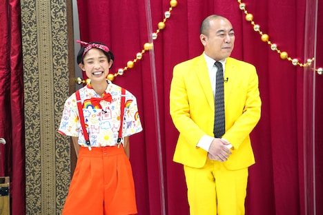 ゆめまなこ・まるゆか（左）ときしたかの高野（右）。