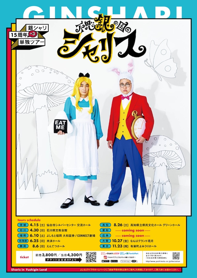 「不思銀の国のシャリス」フライヤー