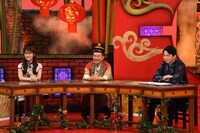 左から渋谷凪咲、かまいたち。(c)カンテレ