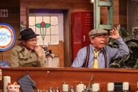 左から間寛平、村上ショージ。(c)カンテレ