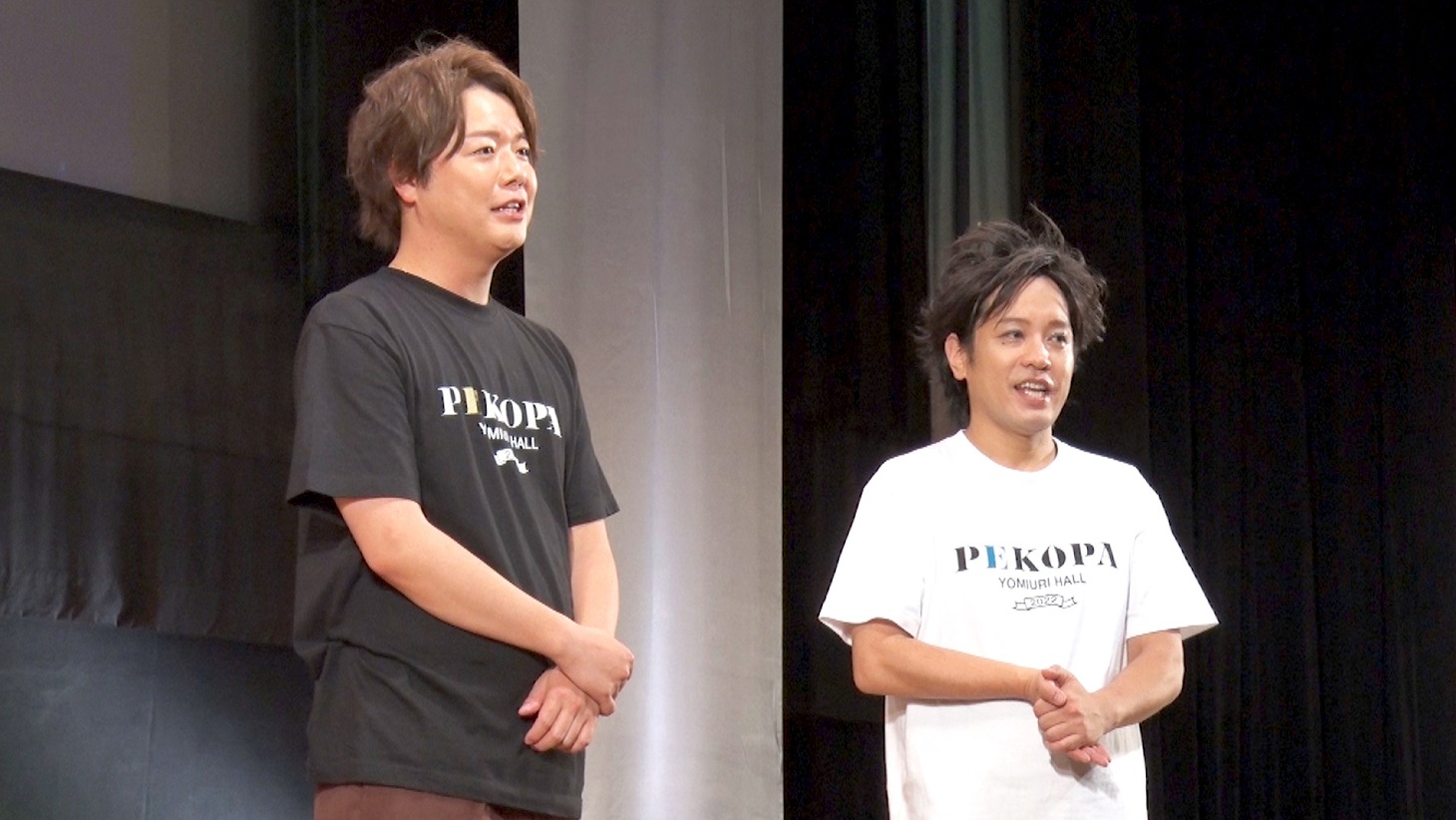 メイキング映像のぺこぱ。
