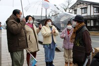 「ロバート・森三中の気ままに日帰り旅in新潟 湯沢・南魚沼編」のワンシーン。(c)新潟テレビ21
