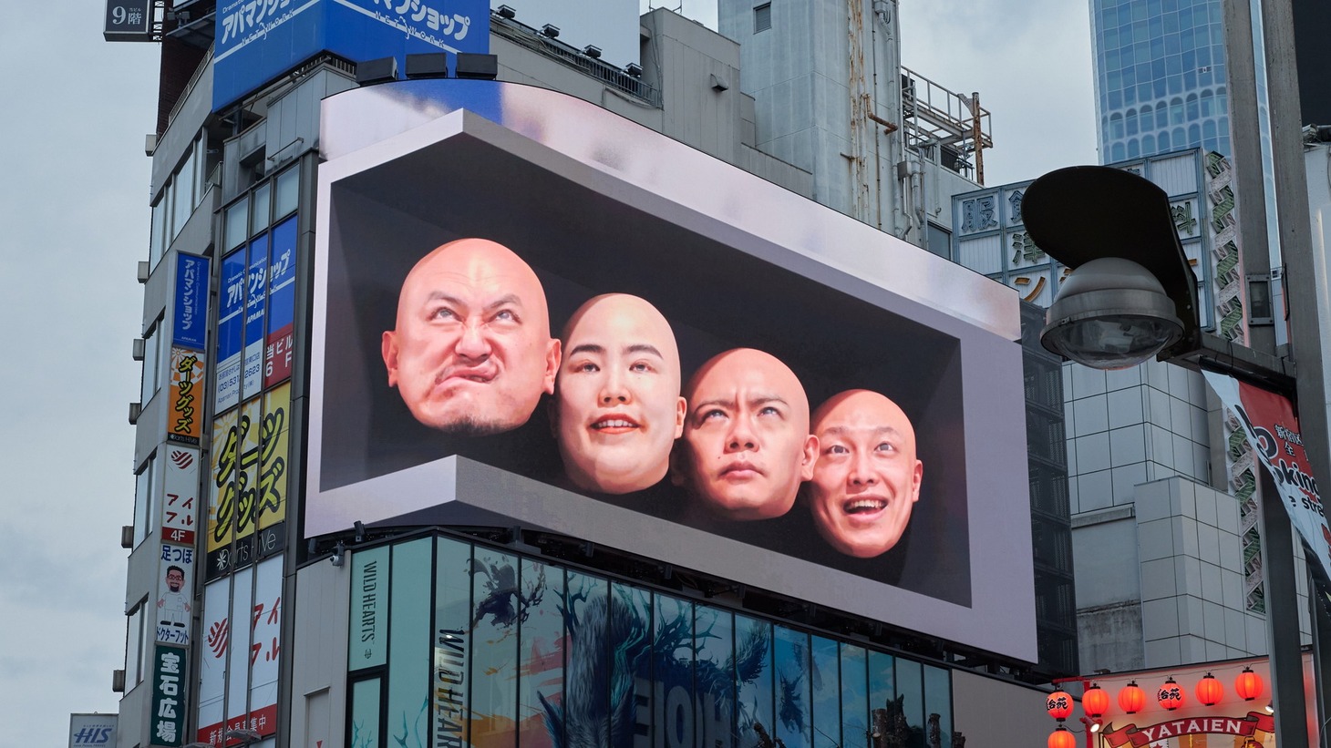 「R-1グランプリ2023」立体広告のイメージ。