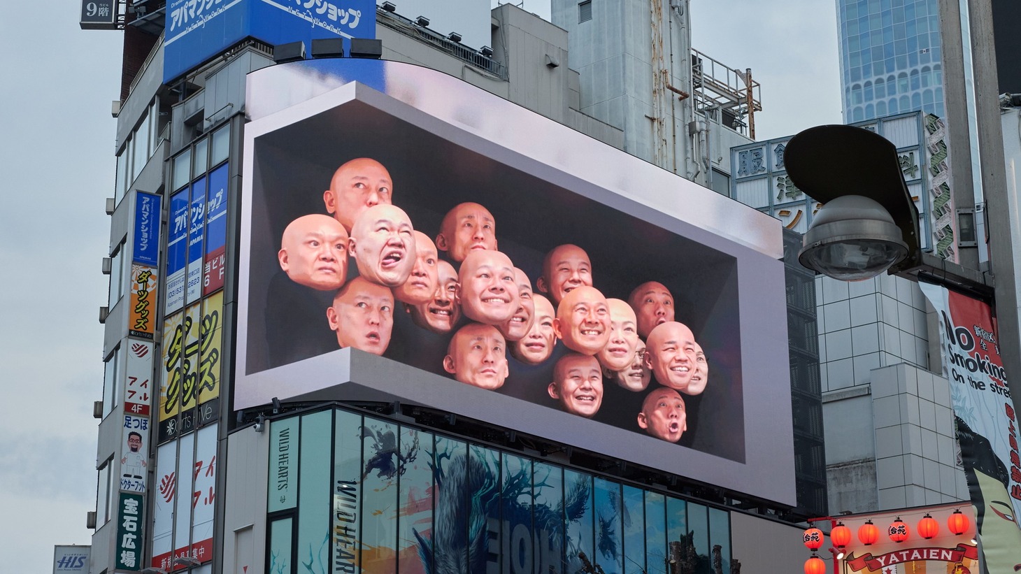 「R-1グランプリ2023」立体広告のイメージ。