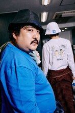 「サウナボーイ」と空気階段のコラボイメージ。