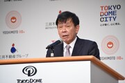 株式会社東京ドームの代表取締役会長CEO・北原義一氏。