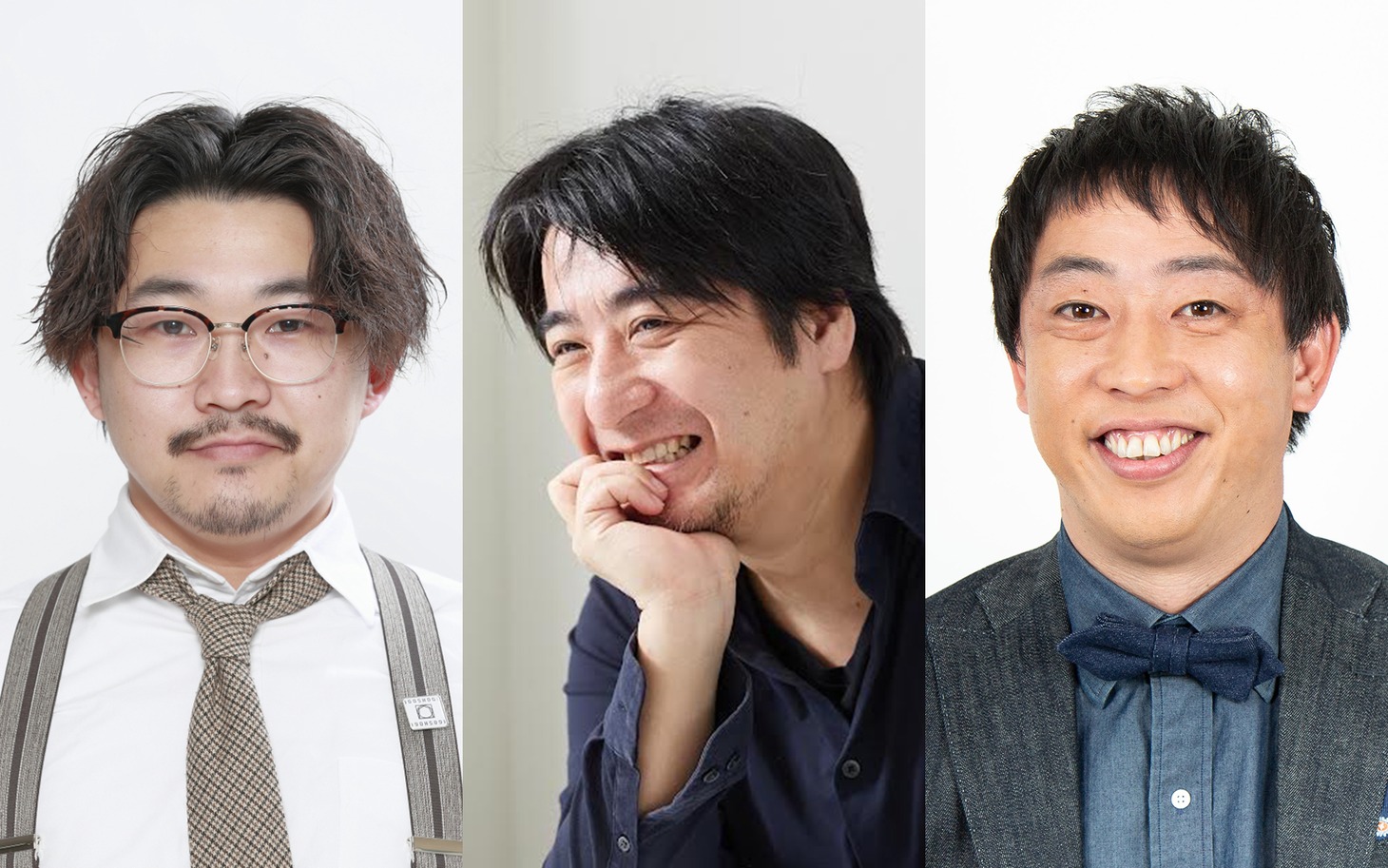 「オールナイトフジコ」に出演する（左から）オズワルド伊藤、佐久間宣行、さらば青春の光・森田。
