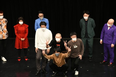 優勝者が発表される直前の様子。