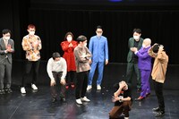 優勝者が発表された直後の様子。