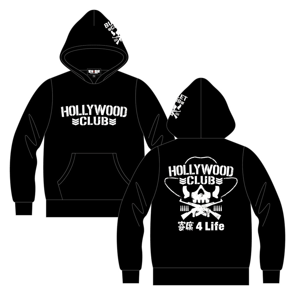 「ハリウッドザコシショウ x BULLET CLUB パーカー」