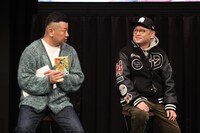 左から、ケンドーコバヤシ、嶋田隆司。