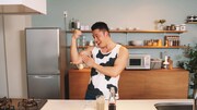 「MILK POWERチャレンジ」のワンシーン。