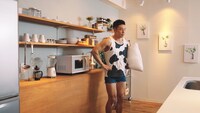 「MILK POWERチャレンジ」のワンシーン。