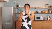「MILK POWERチャレンジ」のワンシーン。
