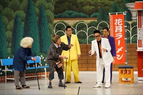 星田英利、宮川大輔、へびいちごが登場するワンシーン。