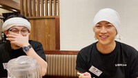 左からオズワルド伊藤、亀梨和也。(c)日本テレビ