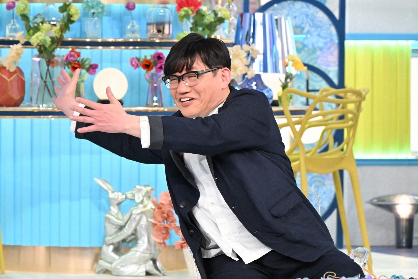 「A-Studio＋」にゲスト出演する、ずん飯尾。(c)TBS