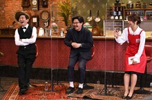 「メッセンジャー黒田とオズワルドのイマドキ普通やでニュース」のワンシーン。(c)読売テレビ