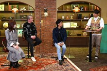 「メッセンジャー黒田とオズワルドのイマドキ普通やでニュース」のワンシーン。 (c)読売テレビ