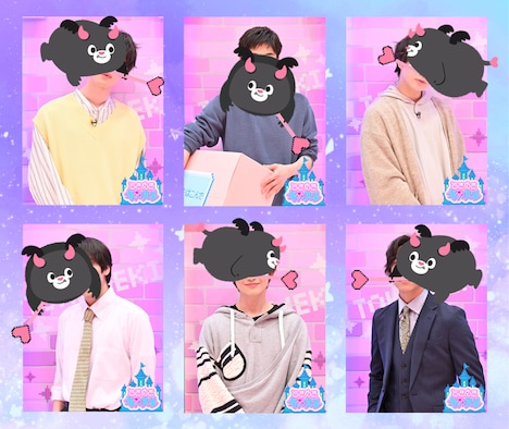 番組に出演するイケメンたちのイメージ。(c)TBS