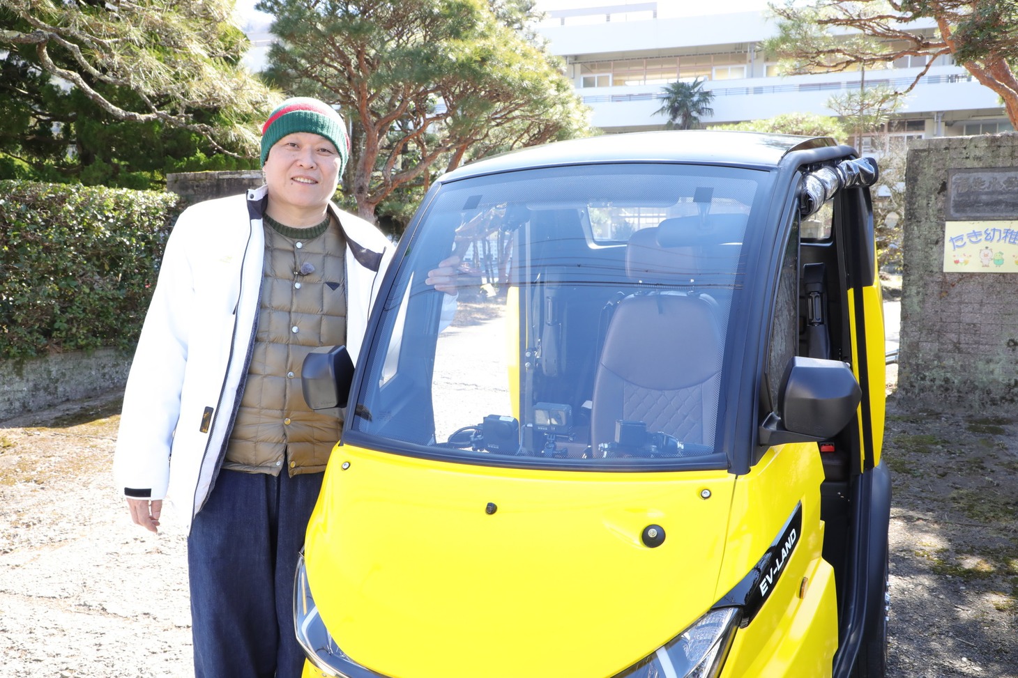 「旅は道ズレ！千原せいじの関西トゥクトゥク旅」のワンシーン。(c)テレビ大阪