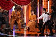 左から、サンドウィッチマン、榊原郁恵、アンタッチャブル。(c)テレビ朝日