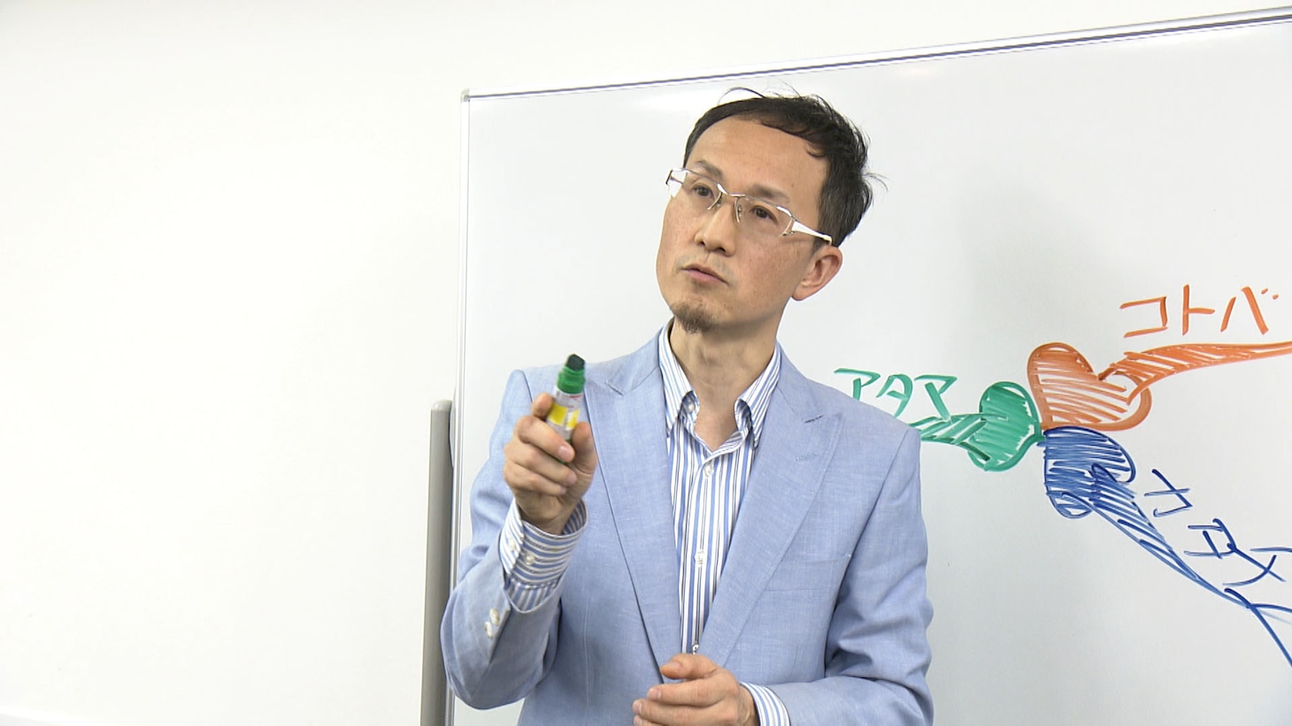 「Watch! 情報の宇宙」のコーナーのワンシーン。(c)NHK