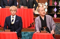 左から浮所飛貴、春風亭一之輔。(c)日本テレビ