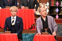 左から浮所飛貴、春風亭一之輔。(c)日本テレビ