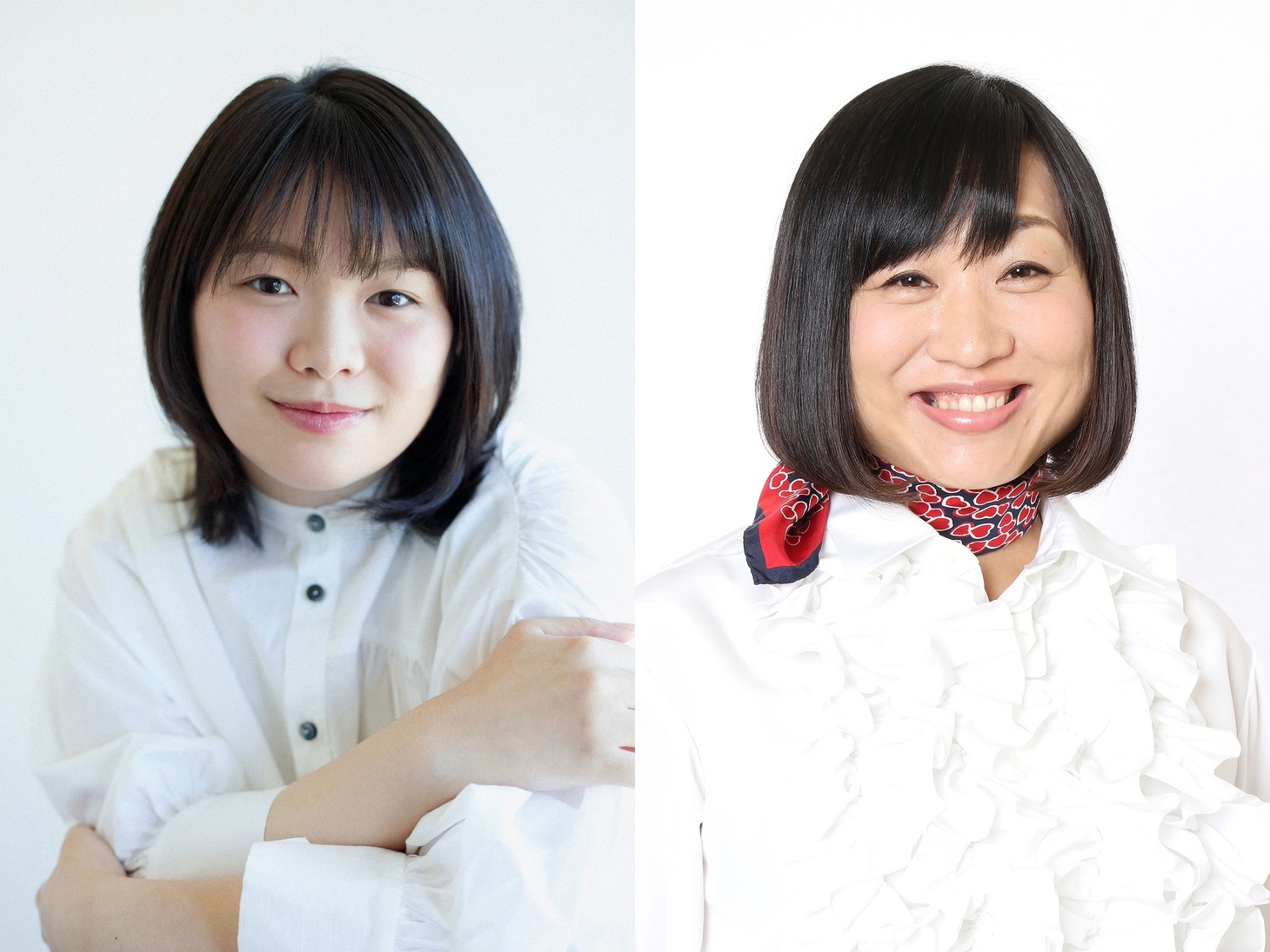 左から富田望生、南海キャンディーズしずちゃん。