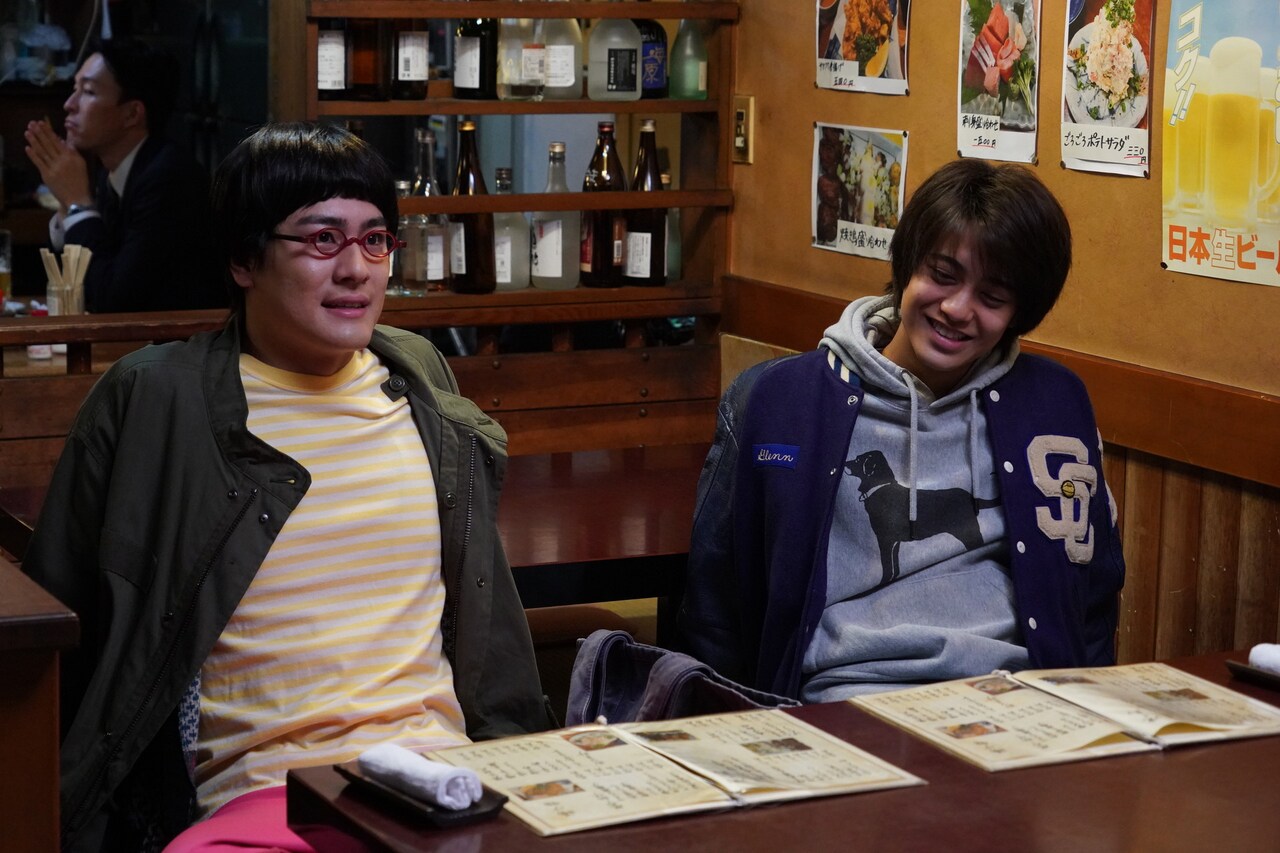 ドラマ「だが、情熱はある」の場面写真「2人が初めて出会った居酒屋