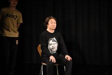 「M-1グランプリ」の審査員に扮する永野。