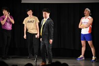 ウエスPになりきるひつじねいり松村。