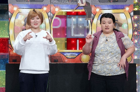 トーク中のオダウエダ。