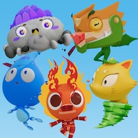 ジオワールドに生息する不思議な精霊ジオノコ。