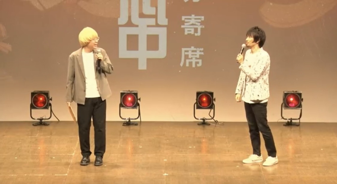 真空ジェシカ寄席「寄席崎心中」に出演した真空ジェシカ。