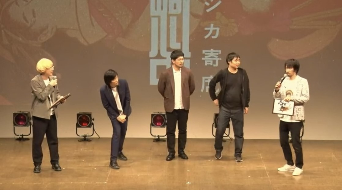 「寄席崎心中」のワンシーン。