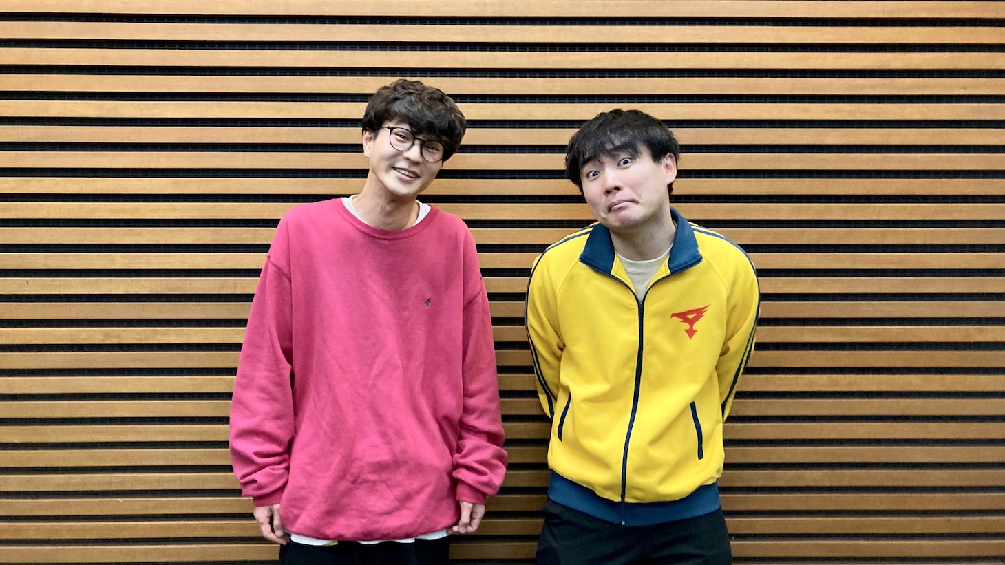 左からモグライダー芝、ランジャタイ国崎。