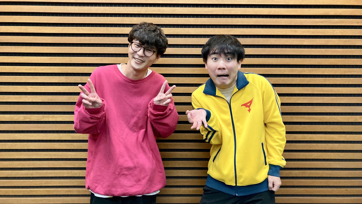 左からモグライダー芝、ランジャタイ国崎。