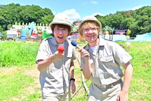 リポーターの三四郎。